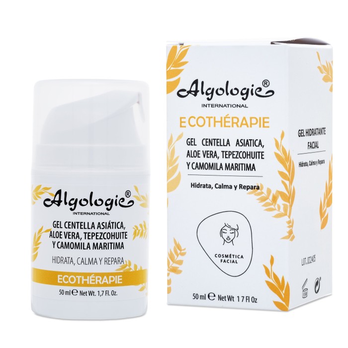 Gel Centella Asiática Aloe Vera Tepezcohuite y Camomila Marítima