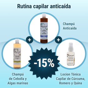 Rutina capilar anticaída